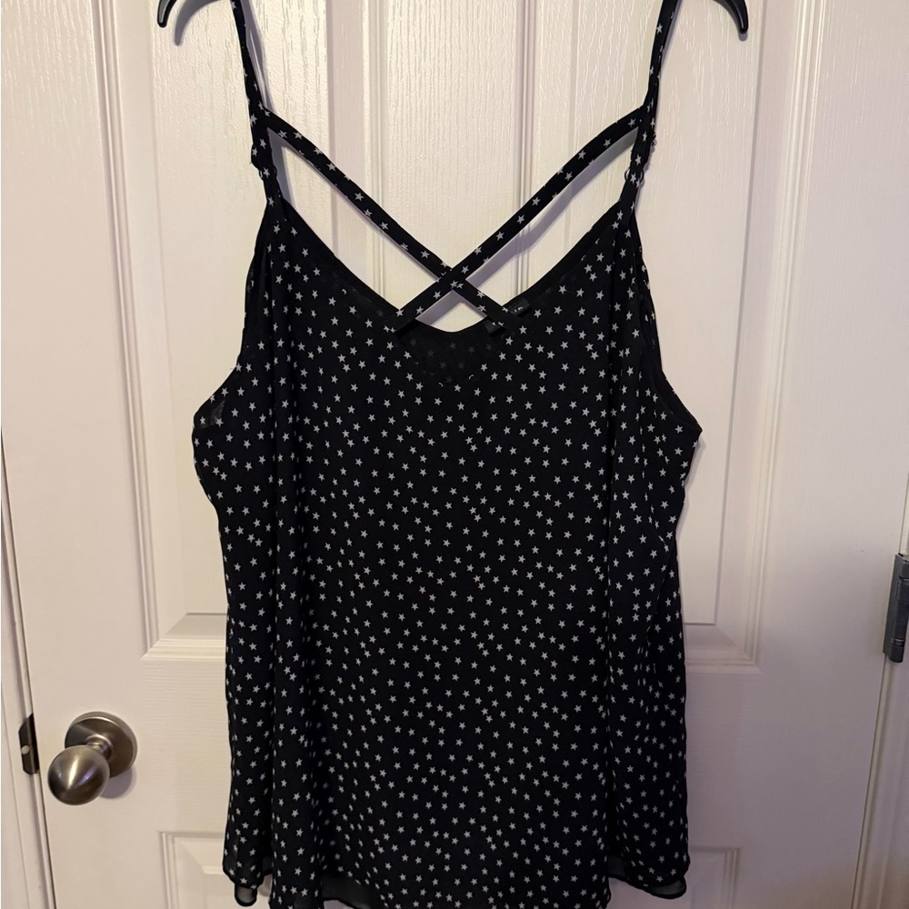 Torrid Black Starry Camisole